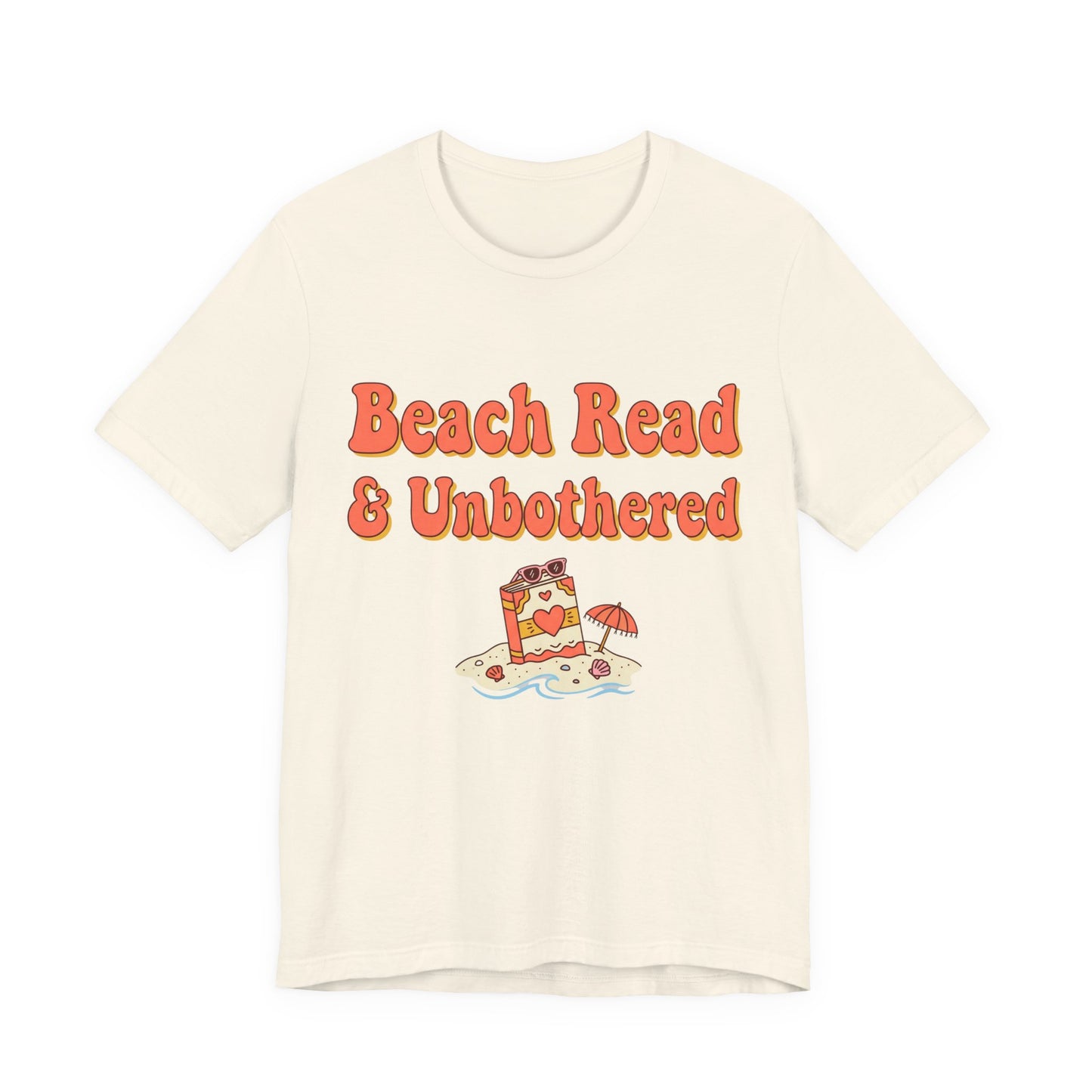 Beach Read & Unbothered Vacation Graphic T-Shirt