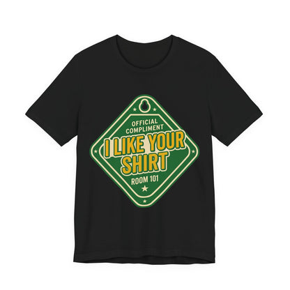 'I Like Your Shirt' Retro Motel Keychain Graphic T-Shirt