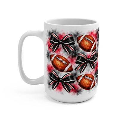 Atlanta Football Team - Balls & Bows 15oz Ceramic Mug