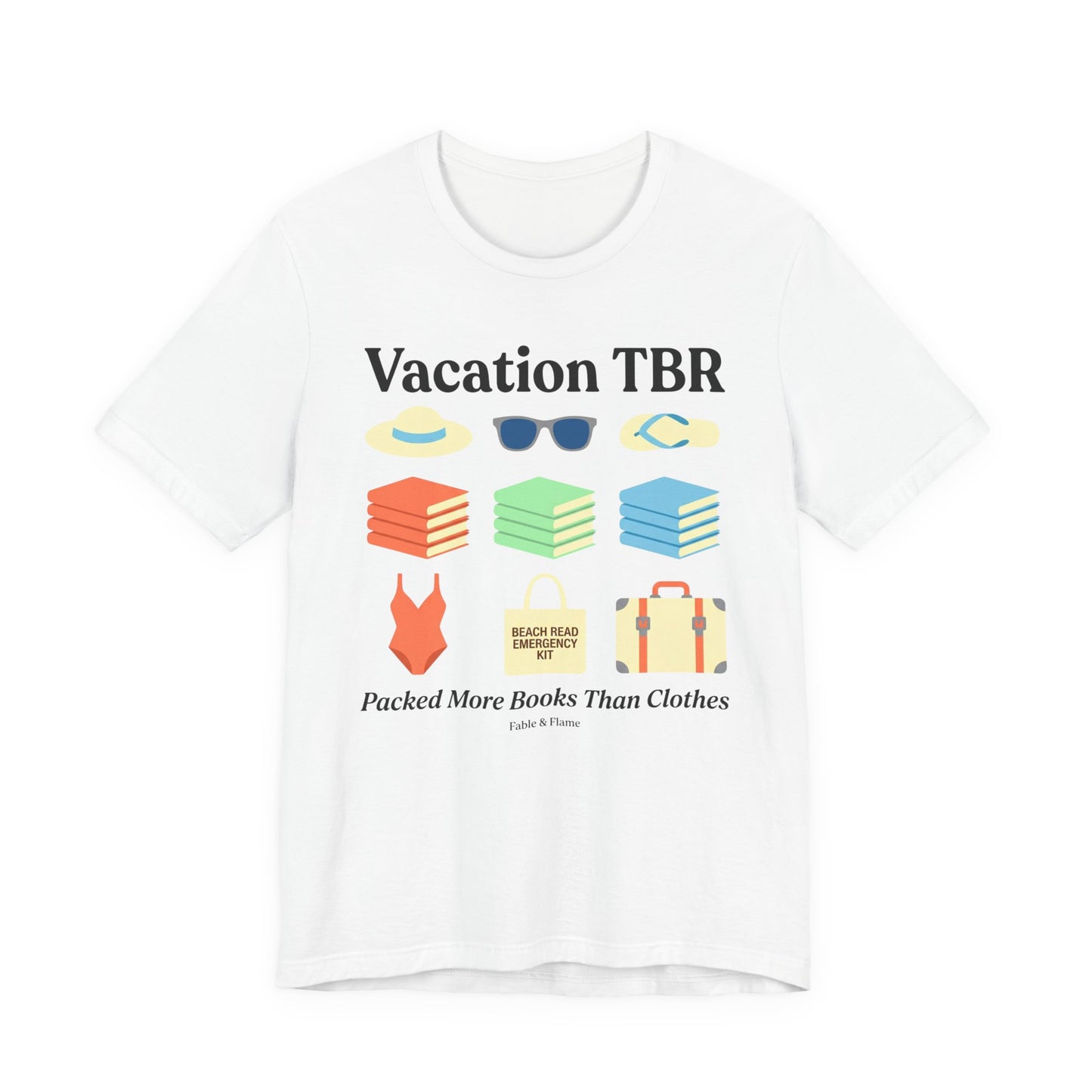 TBR Vacation Essentials Graphic T-Shirt