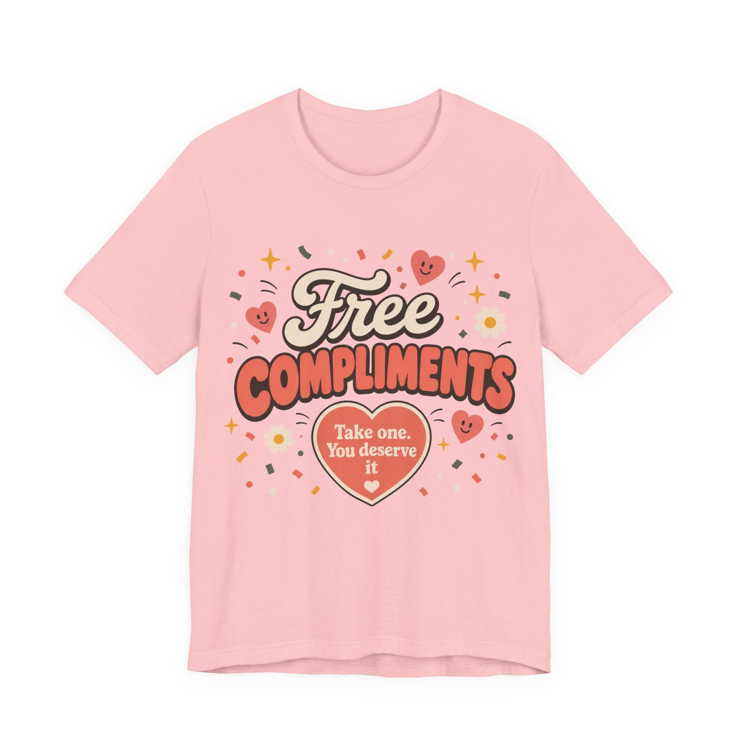 Free Compliments Graphic T-Shirt