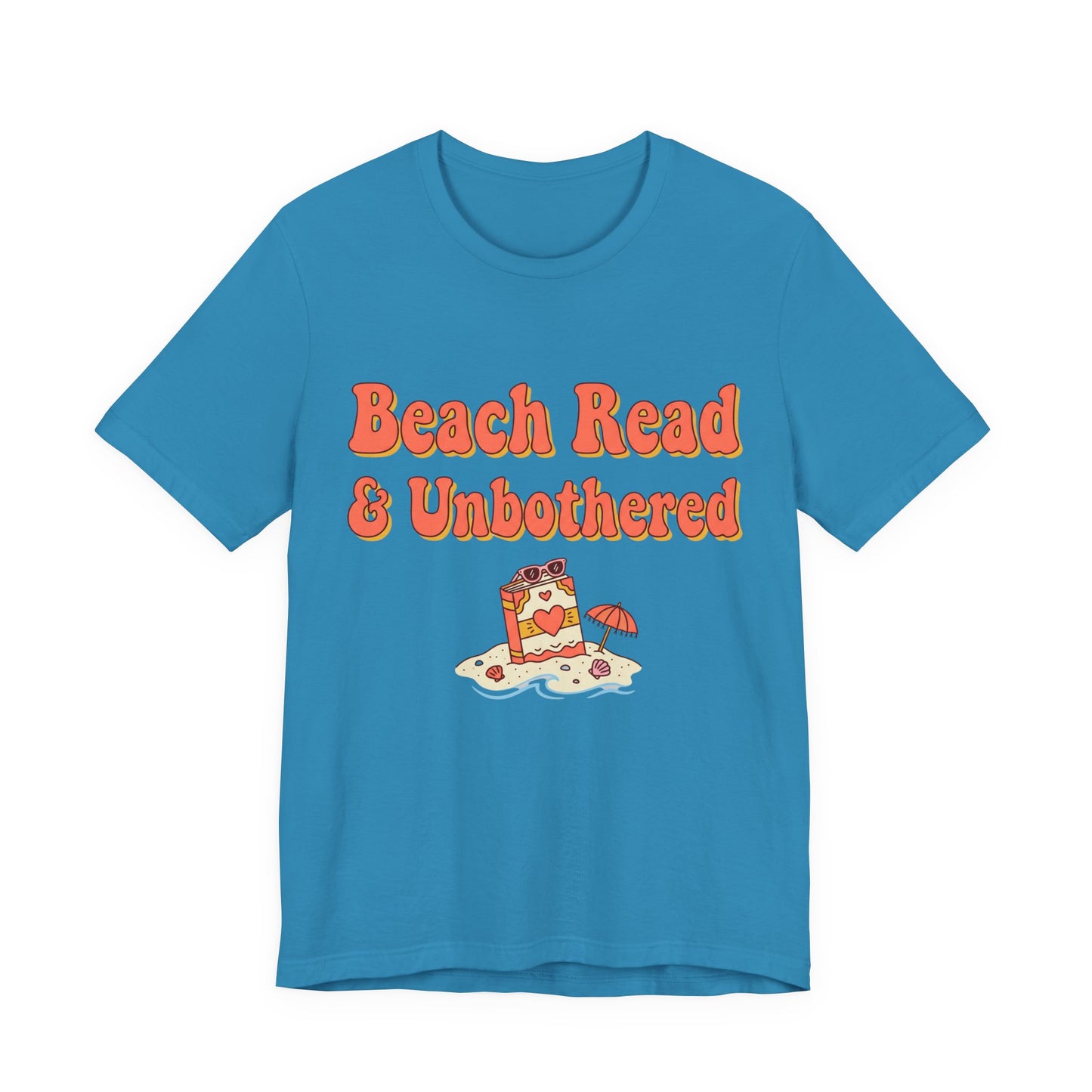 Beach Read & Unbothered Vacation Graphic T-Shirt