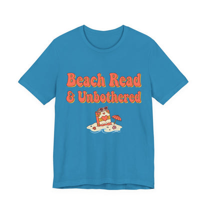 Beach Read & Unbothered Vacation Graphic T-Shirt