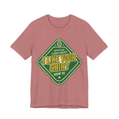 'I Like Your Shirt' Retro Motel Keychain Graphic T-Shirt