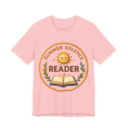 Summer Solstice Reader 3D Art Graphic T-Shirt