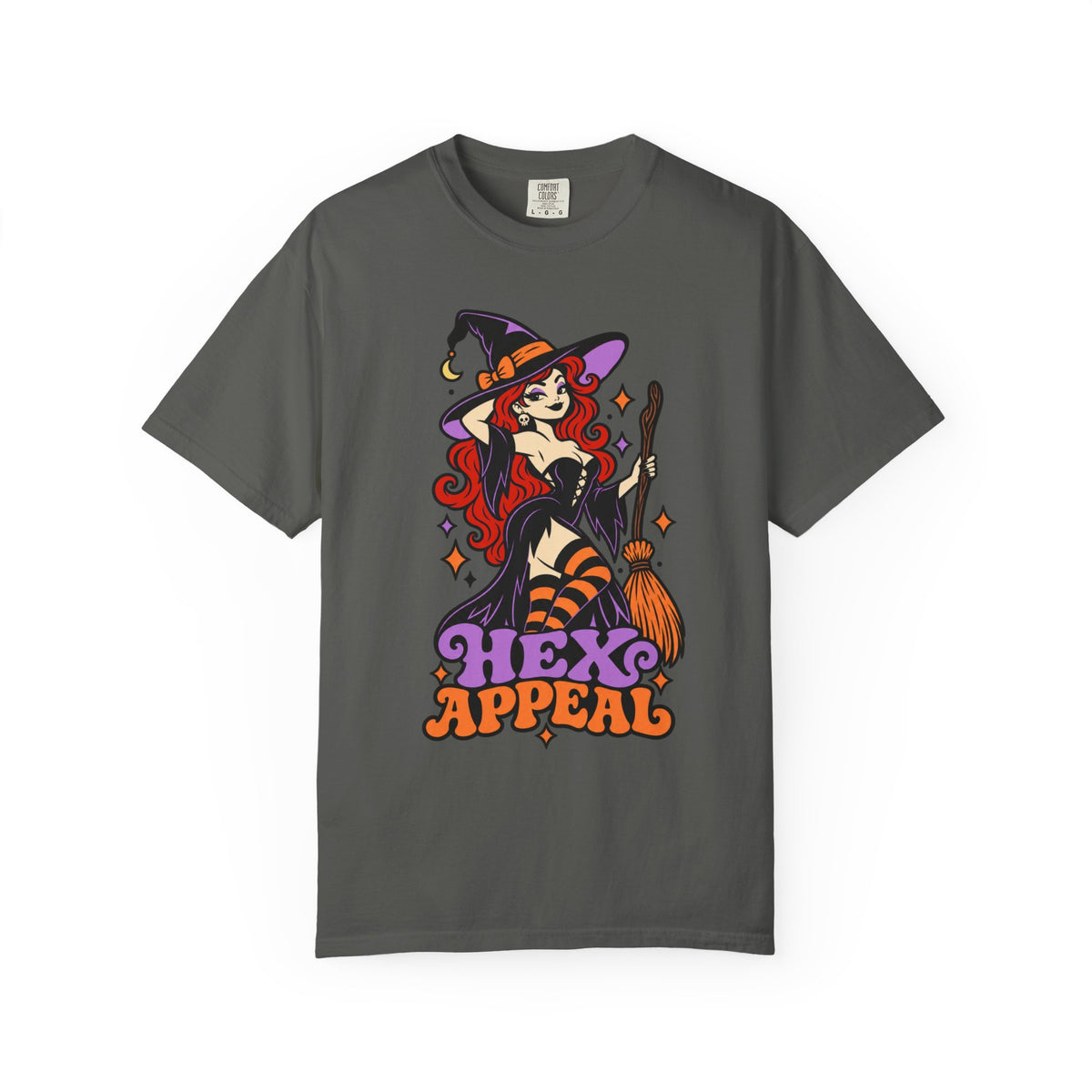 Witchy 'Hex Appeal' Halloween Graphic T-Shirt