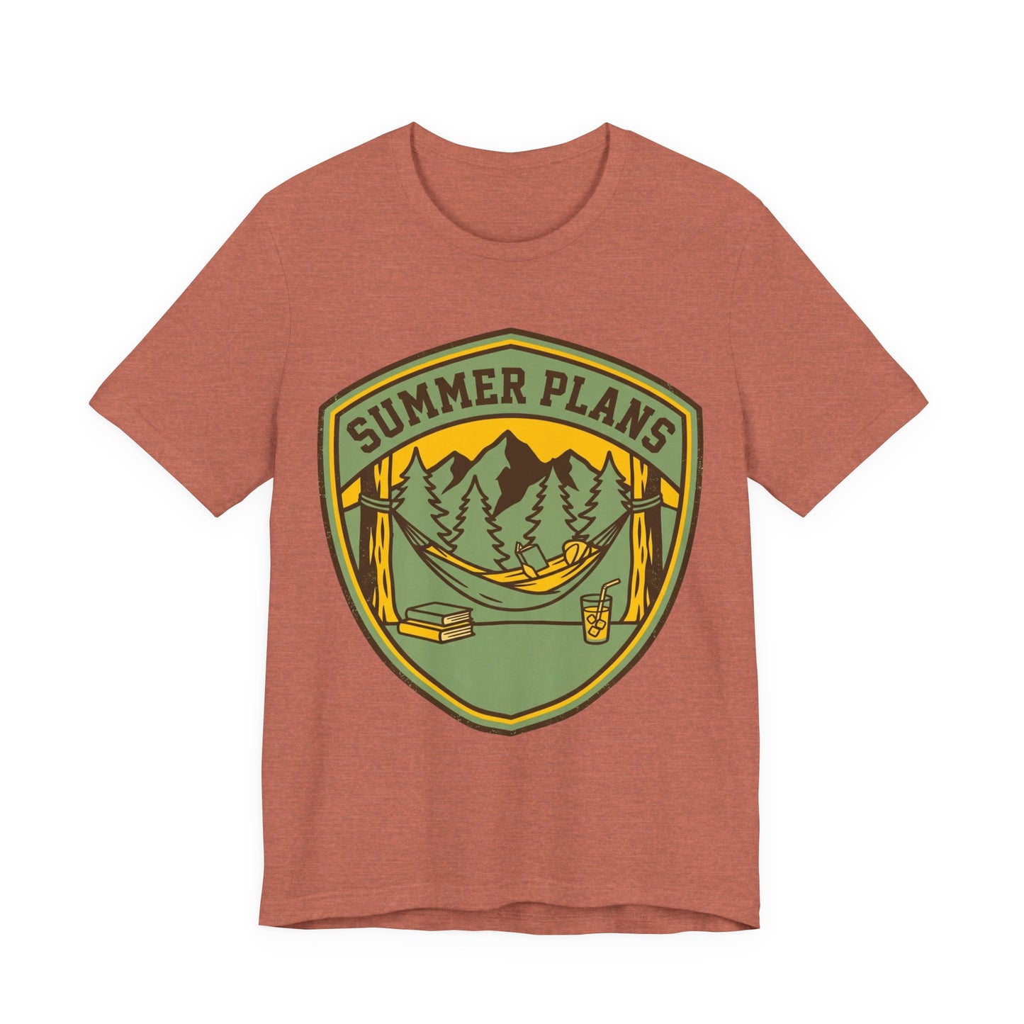 "Summer Plans" Hammock Camping Graphic T-Shirt