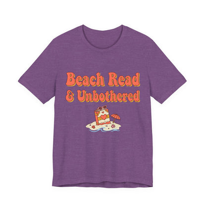 Beach Read & Unbothered Vacation Graphic T-Shirt