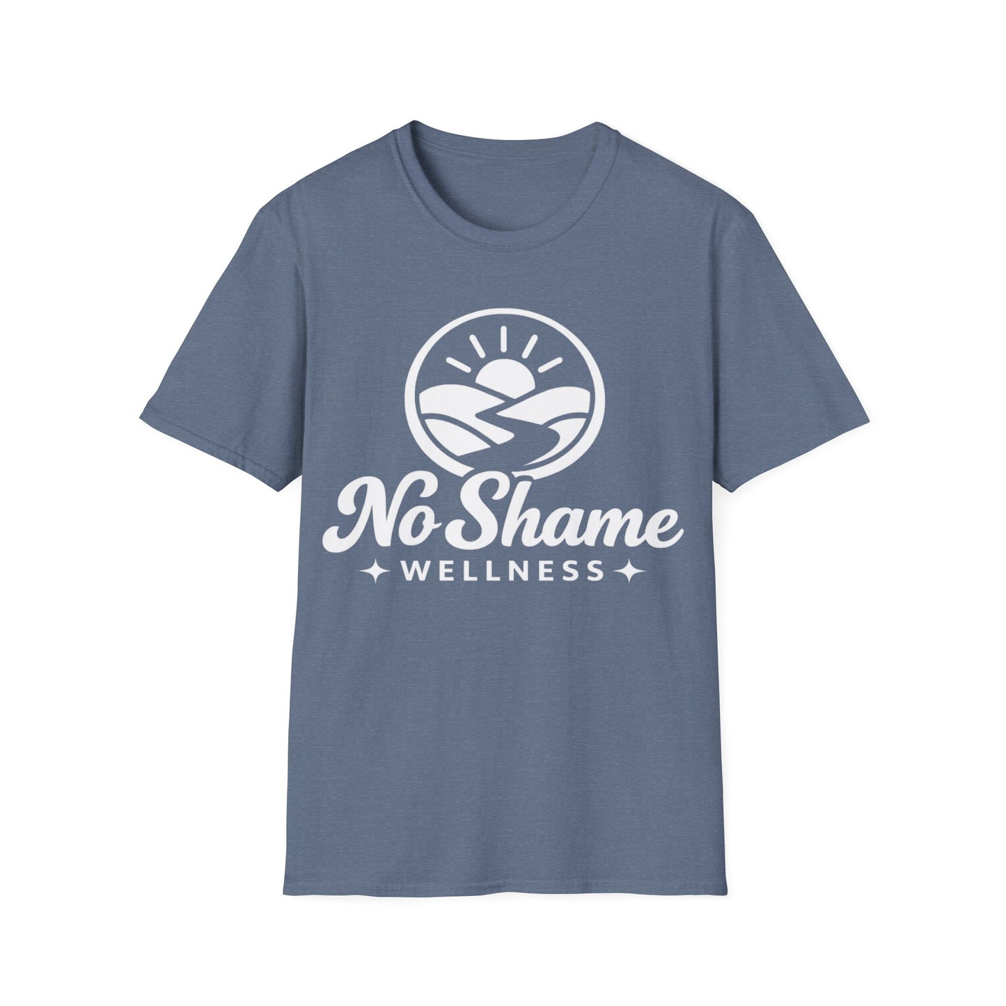 No Shame Wellness T-Shirt — Mental Health & Self-Care Tee