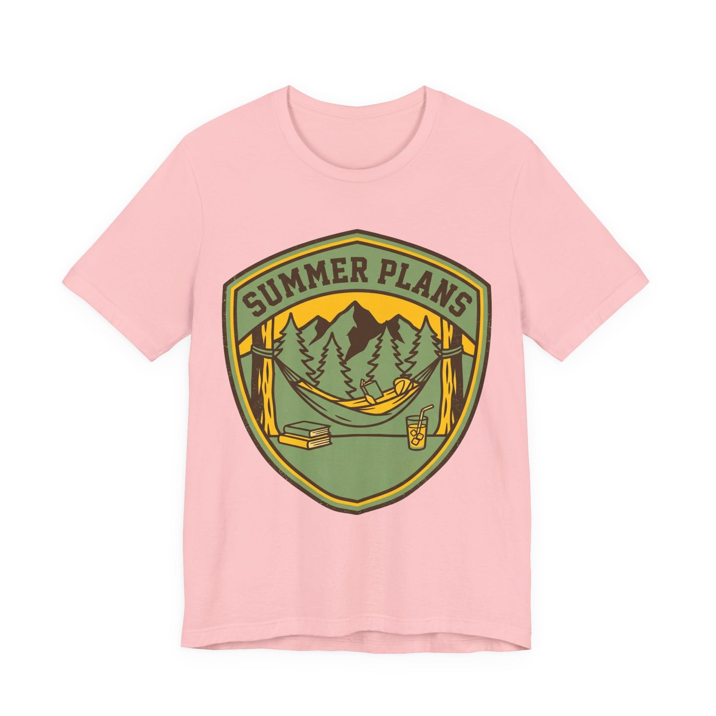 "Summer Plans" Hammock Camping Graphic T-Shirt