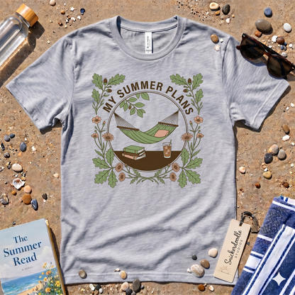 My Summer Plans Hammock Floral Graphic T-Shirt