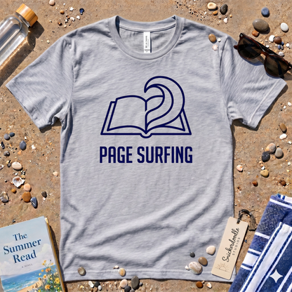 Minimalist Page Surfing  Graphic T-Shirt