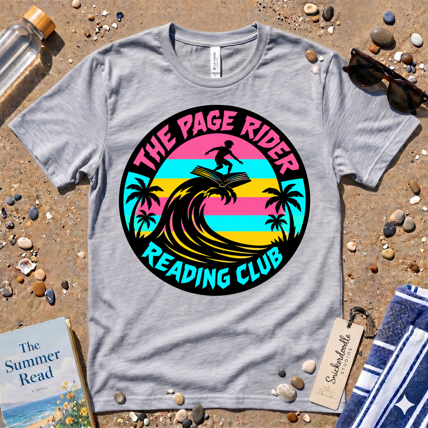 The Page Rider Reading Club Graphic T‑Shirt