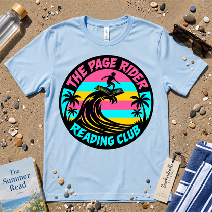 The Page Rider Reading Club Graphic T‑Shirt