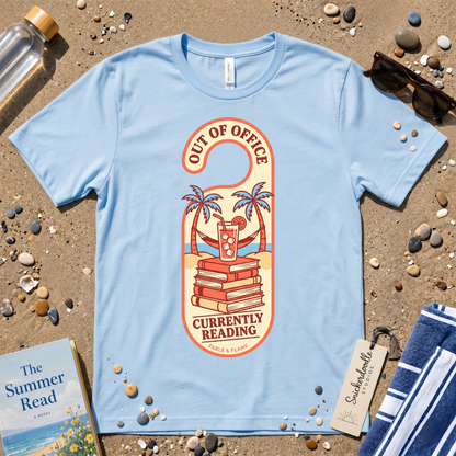 Out of Office Door Hanger Graphic T-Shirt