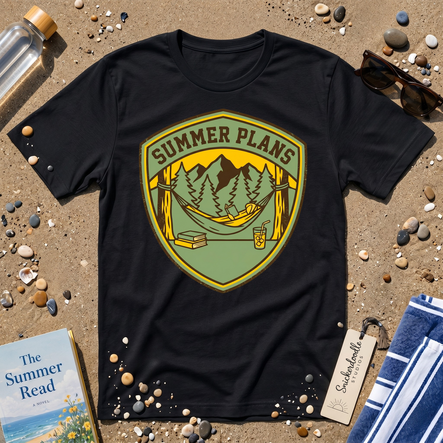 "Summer Plans" Hammock Camping Graphic T-Shirt