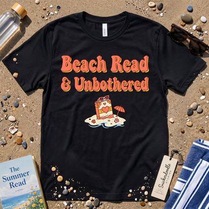 Beach Read & Unbothered Vacation Graphic T-Shirt