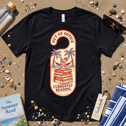 Out of Office Door Hanger Graphic T-Shirt