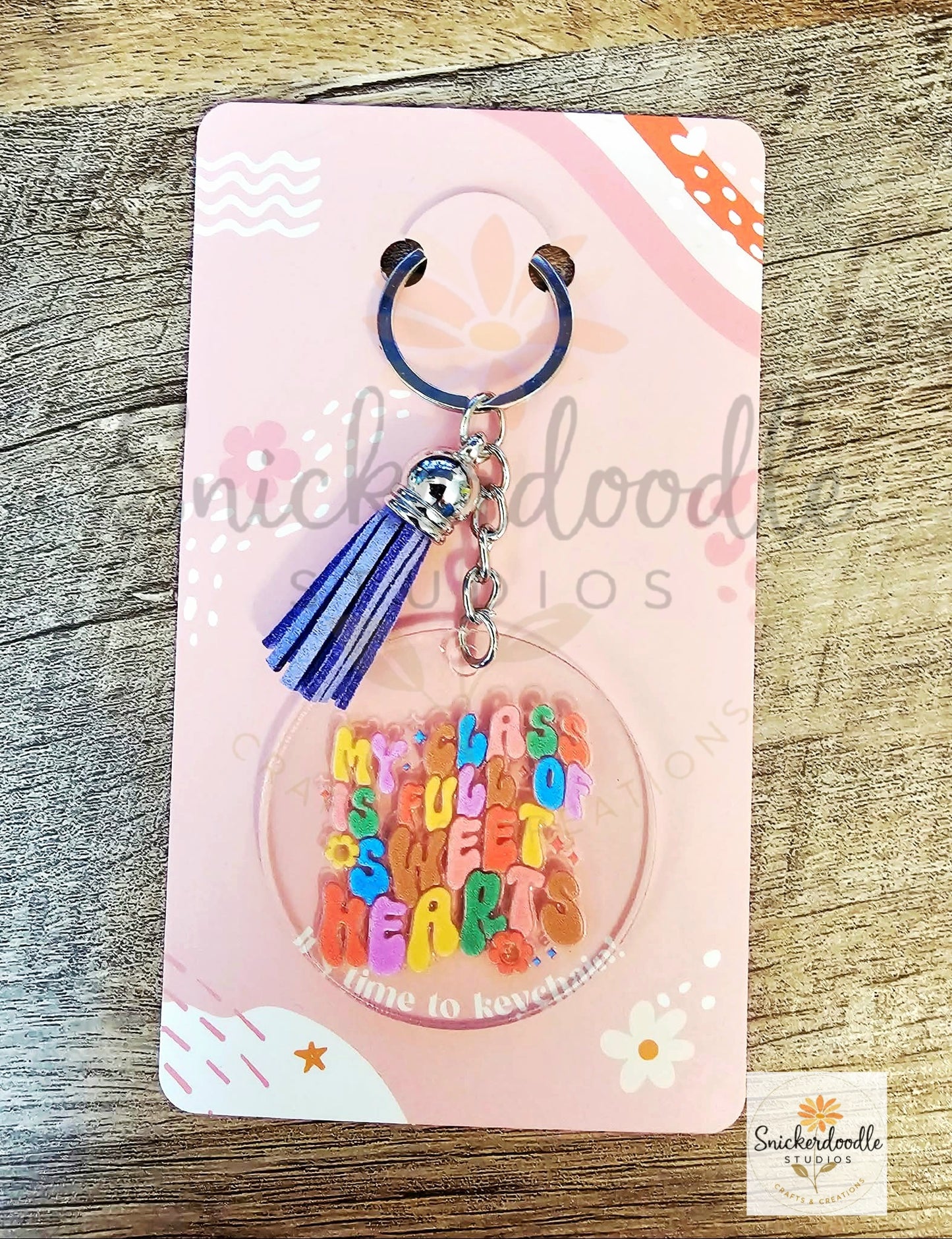 Class Sweethearts Acrylic Keychain