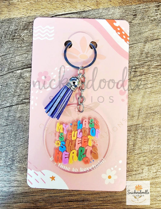 Class Sweethearts Acrylic Keychain