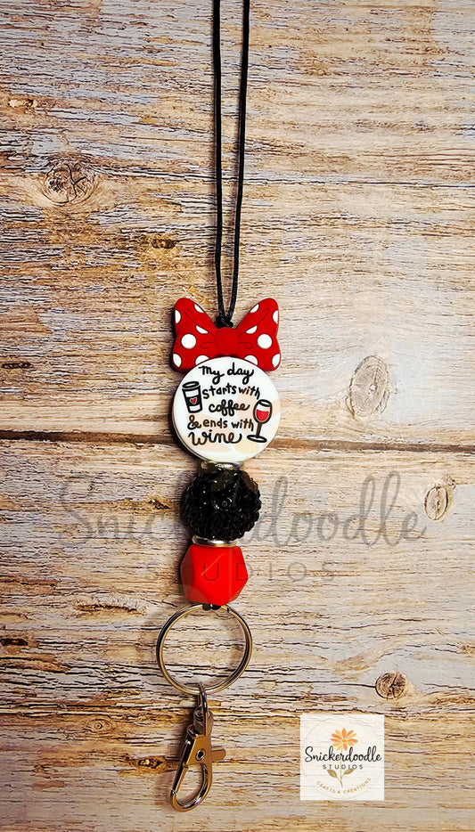 Coffee & Wine Lanyard