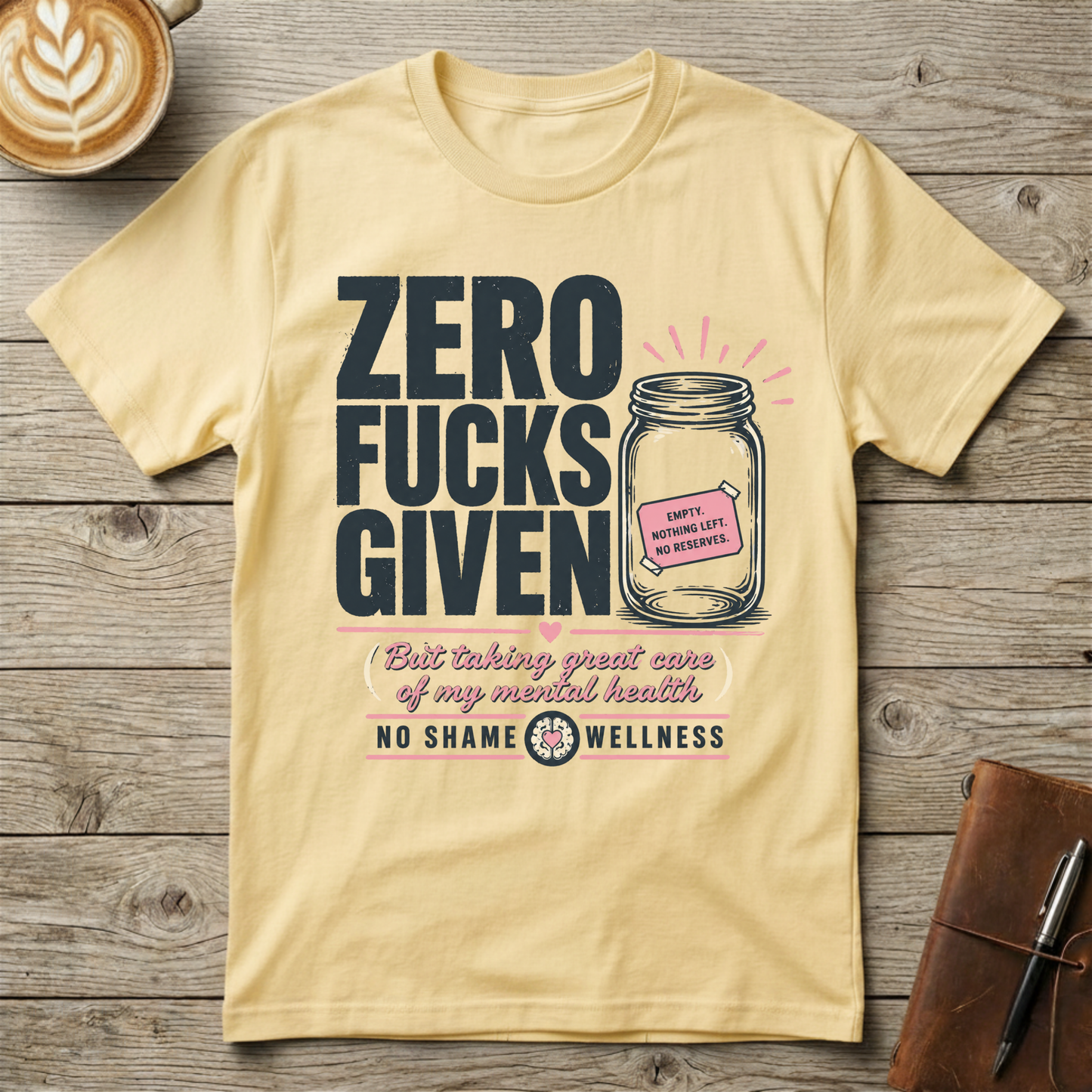 Zero F*cks Given Graphic Tee