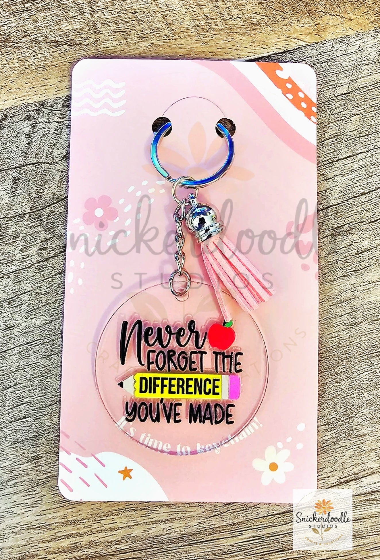 Difference Made Acrylic Keychain
