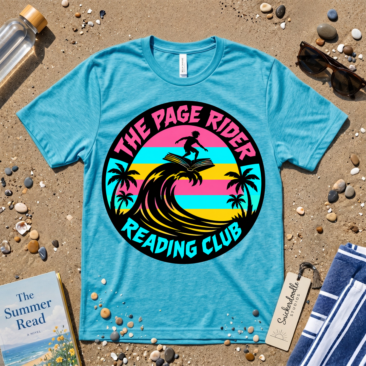 The Page Rider Reading Club Graphic T‑Shirt