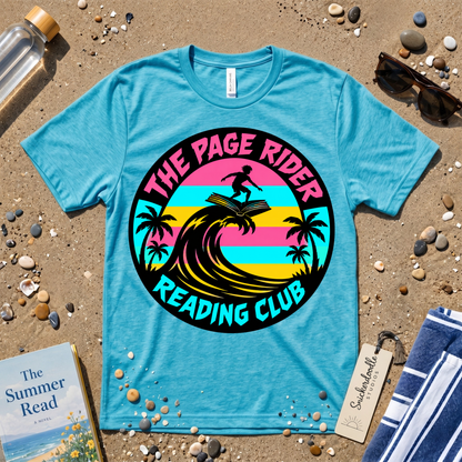 The Page Rider Reading Club Graphic T‑Shirt