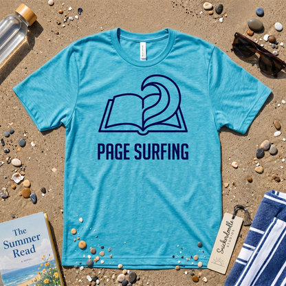 Minimalist Page Surfing  Graphic T-Shirt