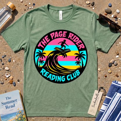 The Page Rider Reading Club Graphic T‑Shirt