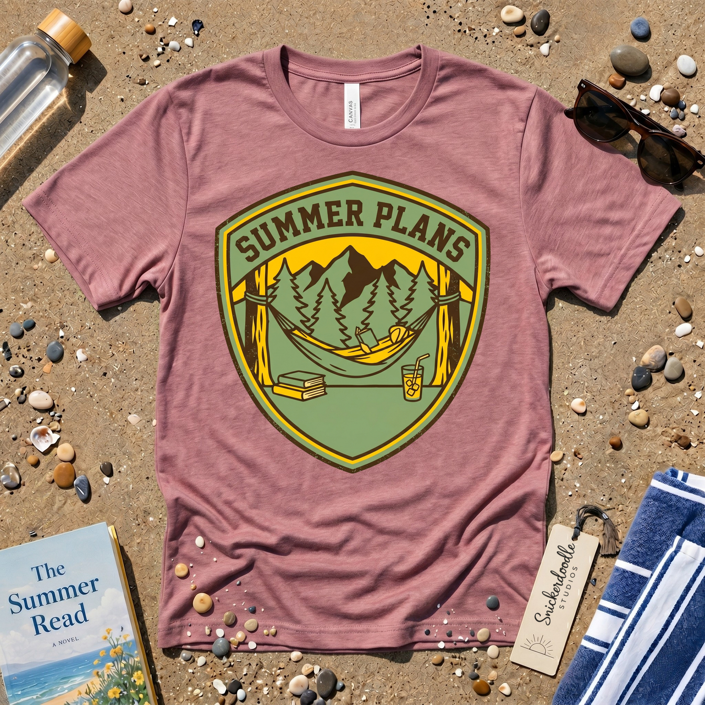 "Summer Plans" Hammock Camping Graphic T-Shirt