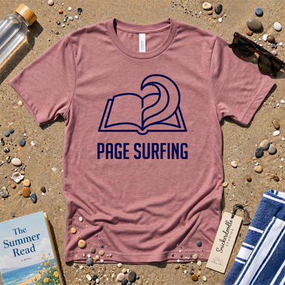 Minimalist Page Surfing  Graphic T-Shirt