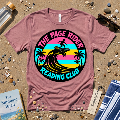 The Page Rider Reading Club Graphic T‑Shirt