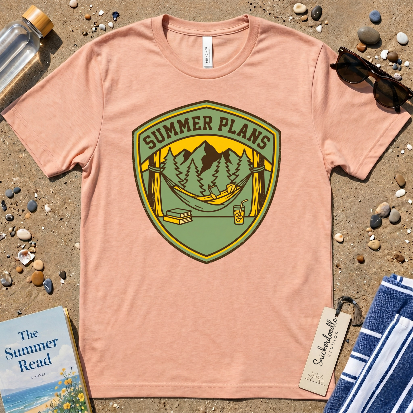 "Summer Plans" Hammock Camping Graphic T-Shirt