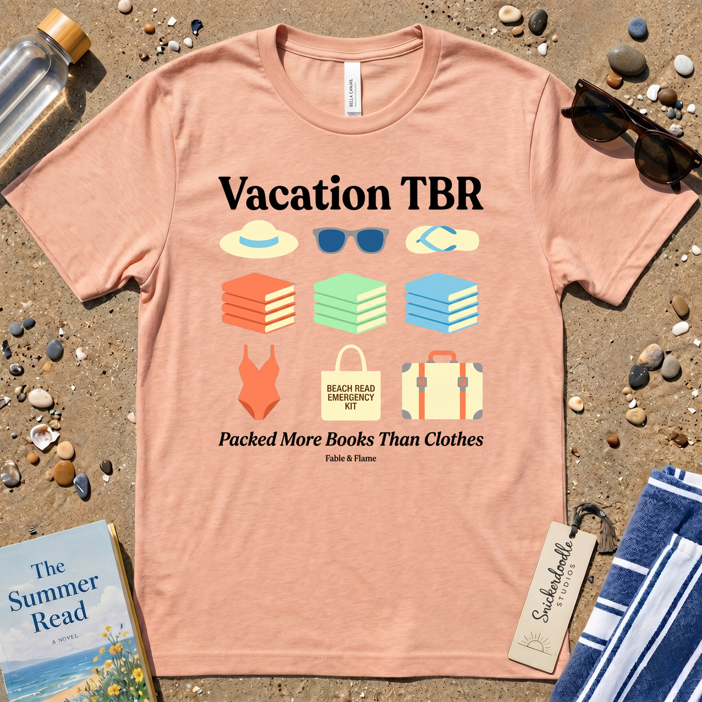 TBR Vacation Essentials Graphic T-Shirt