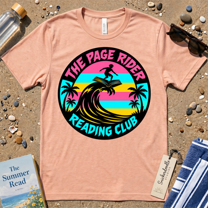 The Page Rider Reading Club Graphic T‑Shirt
