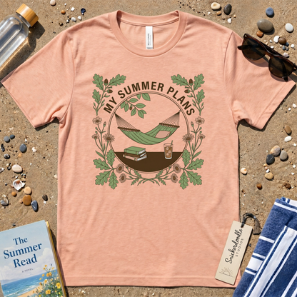 My Summer Plans Hammock Floral Graphic T-Shirt
