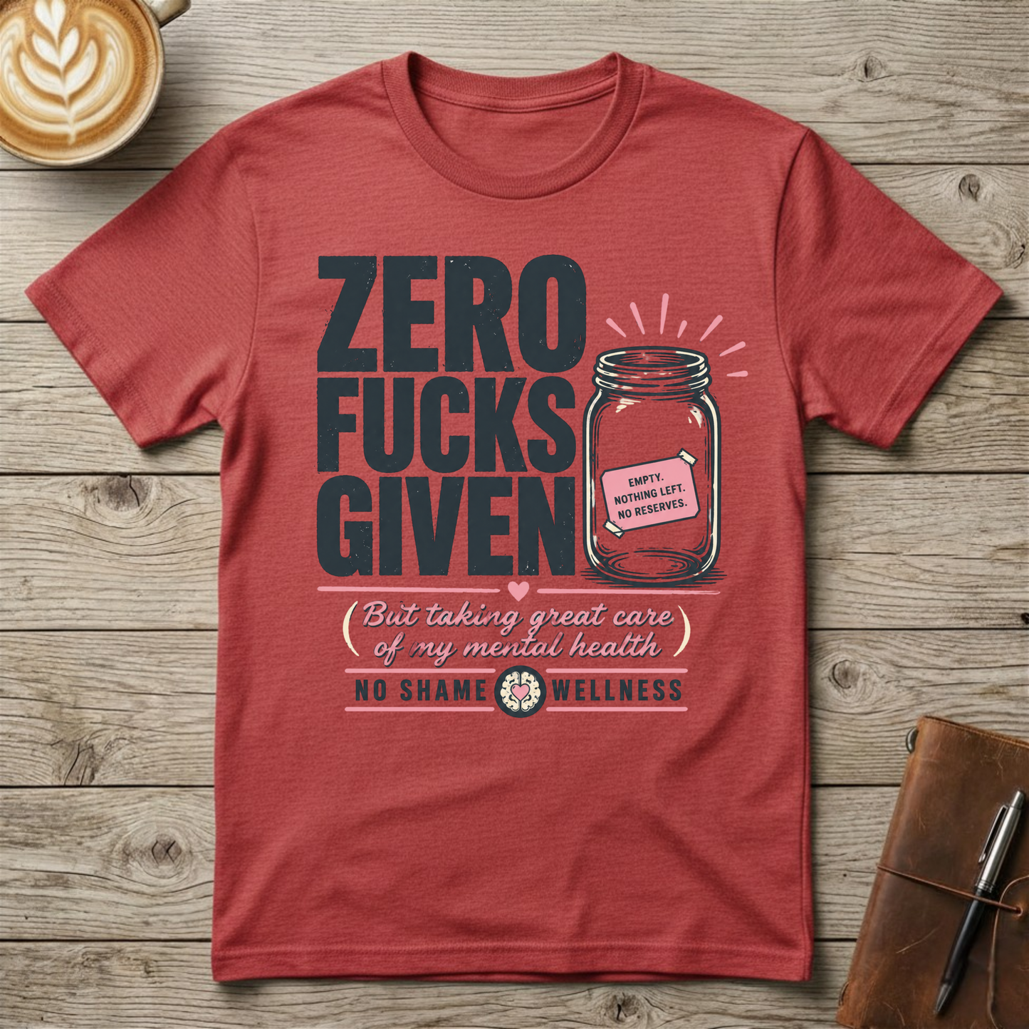 Zero F*cks Given Graphic Tee