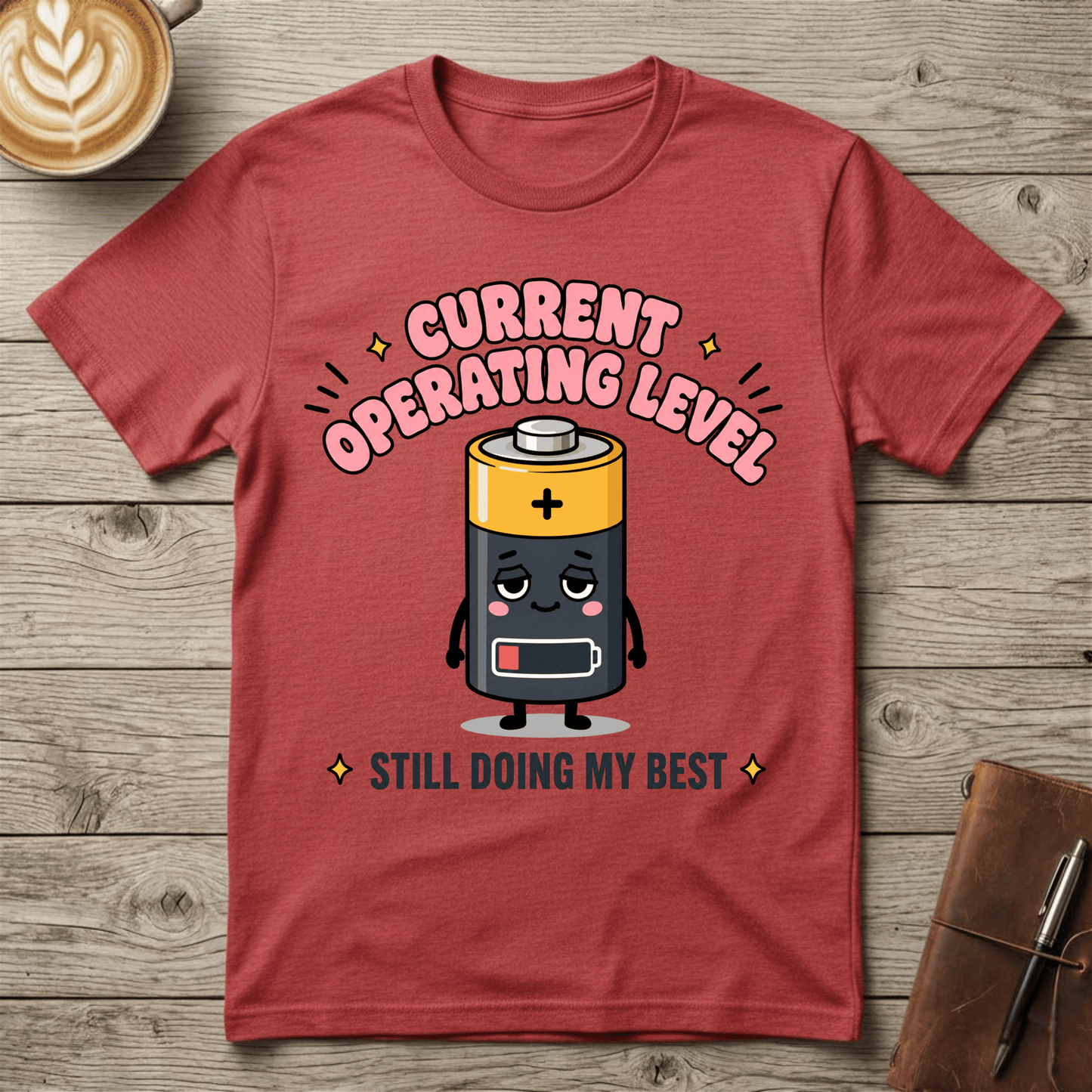 Current Operating Level Graphic T-Shirt