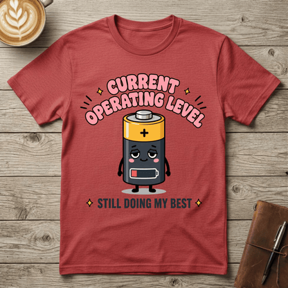 Current Operating Level Graphic T-Shirt