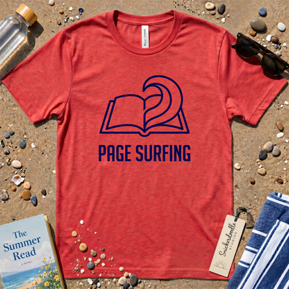 Minimalist Page Surfing  Graphic T-Shirt