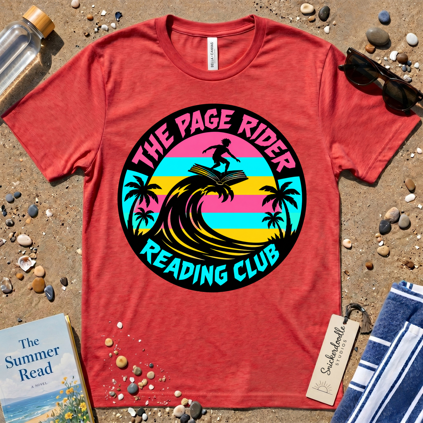 The Page Rider Reading Club Graphic T‑Shirt