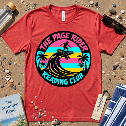 The Page Rider Reading Club Graphic T‑Shirt