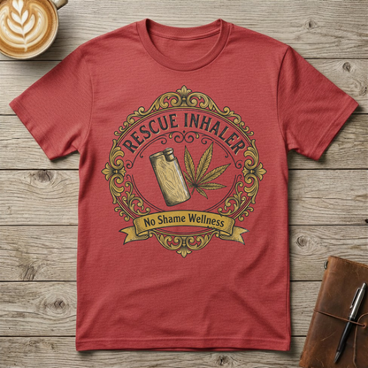 Rescue Inhaler Dugout GraphicT-Shirt