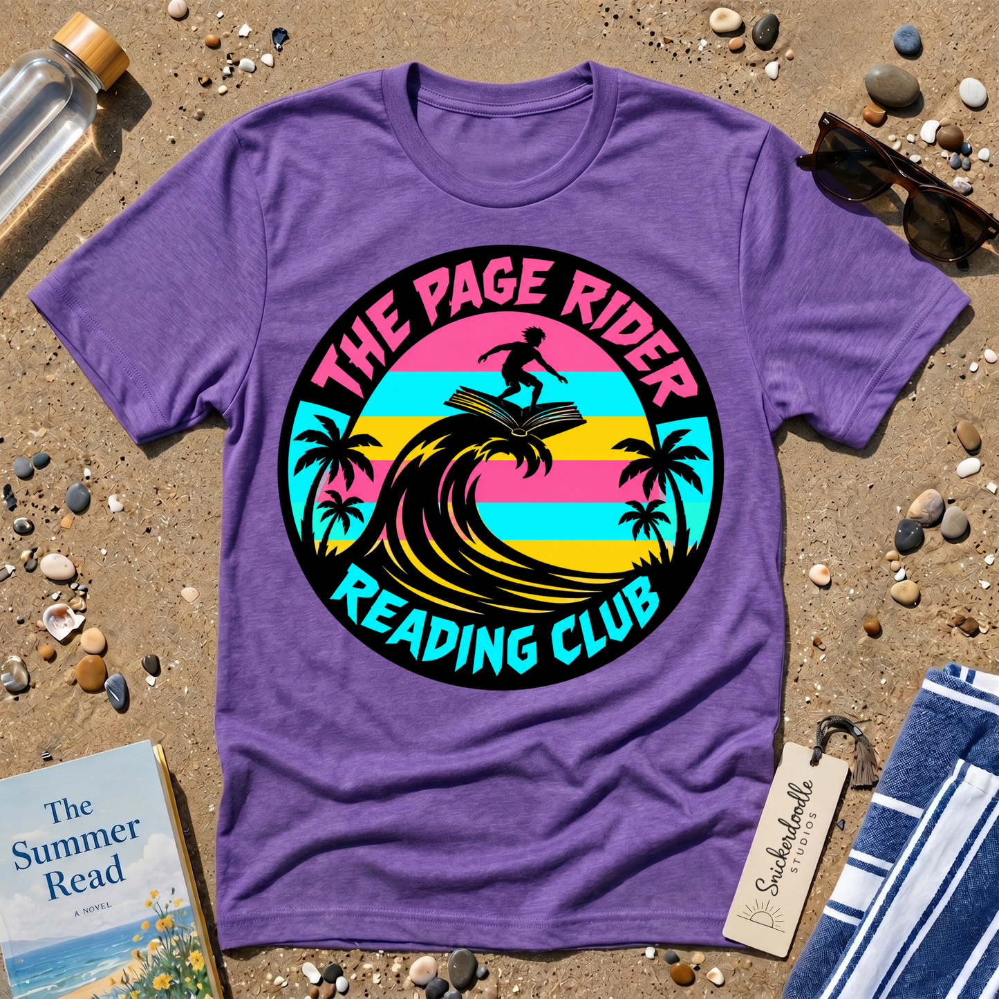 The Page Rider Reading Club Graphic T‑Shirt