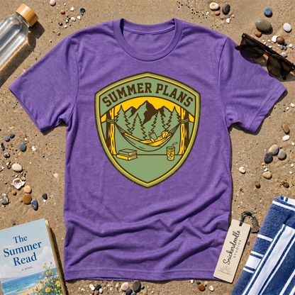 "Summer Plans" Hammock Camping Graphic T-Shirt
