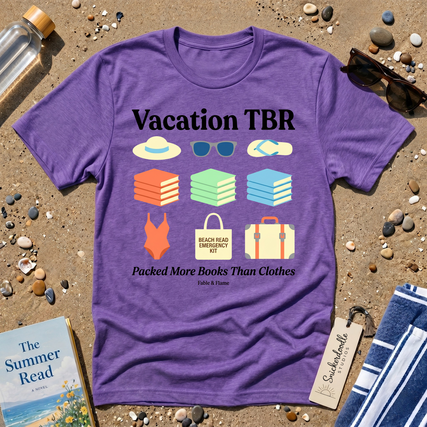 TBR Vacation Essentials Graphic T-Shirt