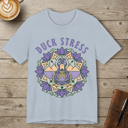 Duck Stress Mandala Graphic Shirt