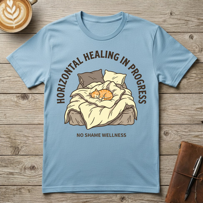 Horizontal Healing in Progress Graphic T-Shirt